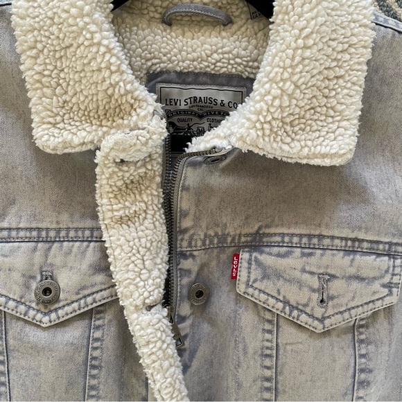 Levi’s denim & sherpa jacket - Picture 8 of 14